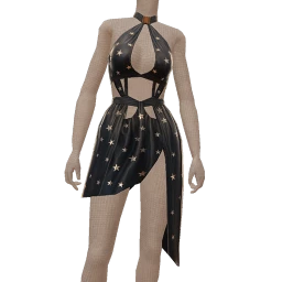 USAesthetics Silk Drape Star Dress