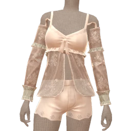 USAesthetics White Satin Y2K Outfit