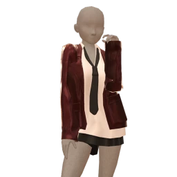 USAestethics Downtown Girl Loose Tie Outfit