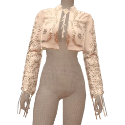 USAesthetics White Diamond Jacket