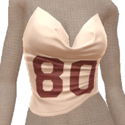 USAesthetics Mad 80s Crop Top