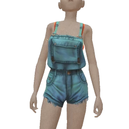 USAesthetics Arm Chains Dungaree Style Playsuit