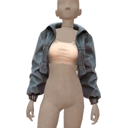 USAesthetics Chill Mode Denim Jacket