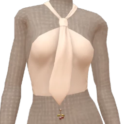 USAesthetics Zen Zeal White Cotton Top