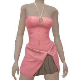 USAesthetics Blush & Steel Harmony Minidress