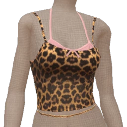 USAesthetics Y2K Jungle Groove Crop Top