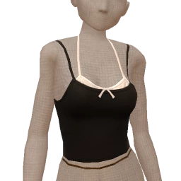 USAesthetics Ink & Ivory Crop Top