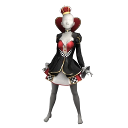 Queen Of Love Hearts Outfit