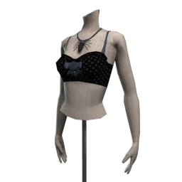 Ella Vam Pire Tattooed Lady Bustier