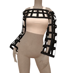 Wanderlust Black Crochet Crop Top Shruggie