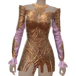 Cosmos Couture Futuristic Witch Dress