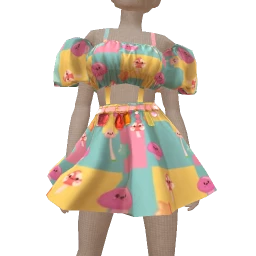 Yume Smiley Mushroom Dress