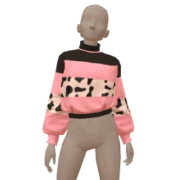 Yume Cow Print Sweater