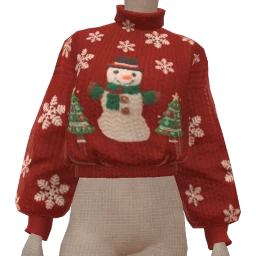 Foal Snowy The Snowman Sweater