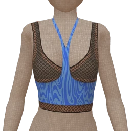 Yume Casual Azul Crop Top