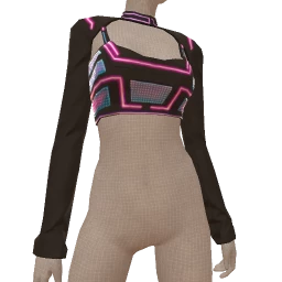 Yume Electric Beats Crop Top