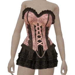Yume Charm Pink Corset Dress