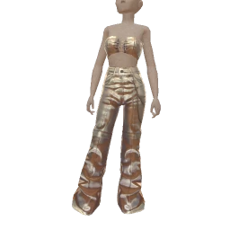 Yume Metallic Majesty Leather Outfit