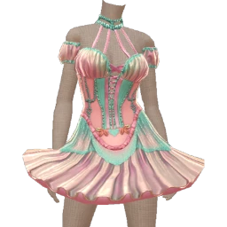 Yume Serene Spring Lace Frilled Dress