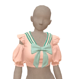 Yume Sugar Sailor Crop Top
