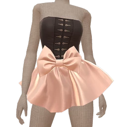 Yume Bow Corset Playsuit