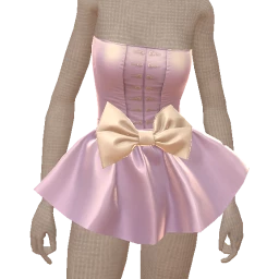 Yume Lilac Bow Corset Dress