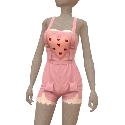 Yume Heart Of Hearts Dungarees