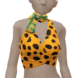 Yume Cheetah Chic Halter Top