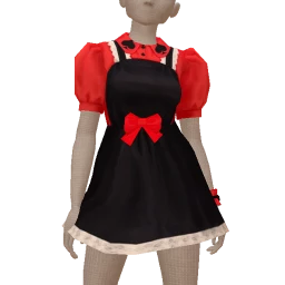 Cosmos Big Bow Apron Dress