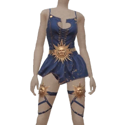 Ikon Elite Midnight Blue Celestial Sun Outfit