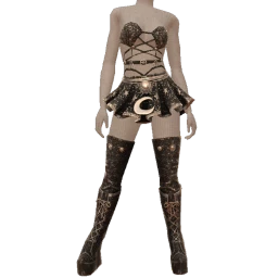 Ikon Elite Celestial Silver Moon Outfit