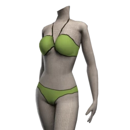 Nyami Bikini - Outline - Green