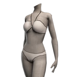 Nyami Bikini - Outline - White