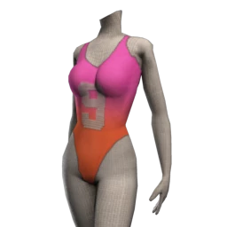 Emilie Sunset Ombre Swimsuit