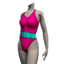 Bionic High Cut Leotard - Pink