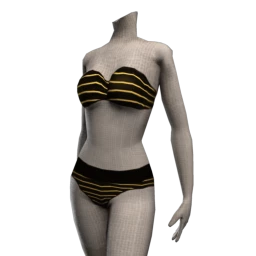 Bastet Bandeau Bikini - Bumblebee