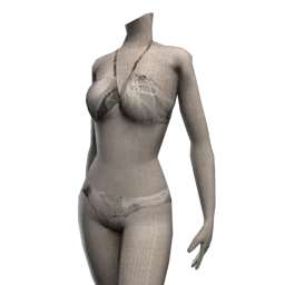 Nyami Bikini - Floral - Grey