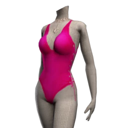 Kijane Paradise Beach Lace-Up Swimsuit