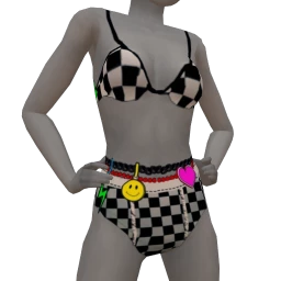 Palermo Checker Fun Lingerie