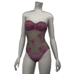 Palermo Uditore Red Wine Lingerie