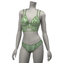 Palermo Pallavicino Green Lingerie