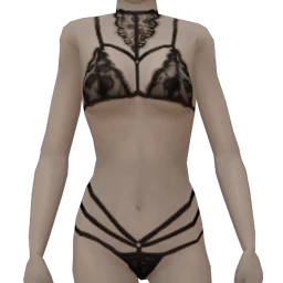 Palermo Ebony Strap Set 