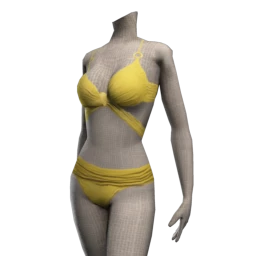 Secrets Bandage Bikini - Yellow