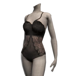 Palermo Natalie Black Lace Bodysuit