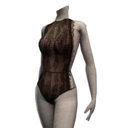 Palermo Fleur Noir Bodysuit