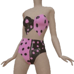 Yume Polka-Dotted Lingerie