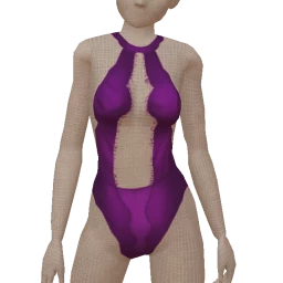 Palermo Purple Lace Bodice