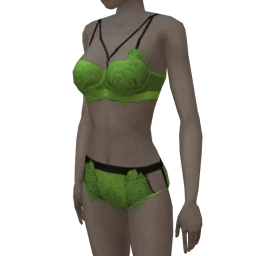 Palermo Mean Green Lingerie