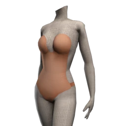 Annabelle Barely There Bodysuit - Chestnut