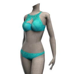 Ellie Electric Blue Bra Set